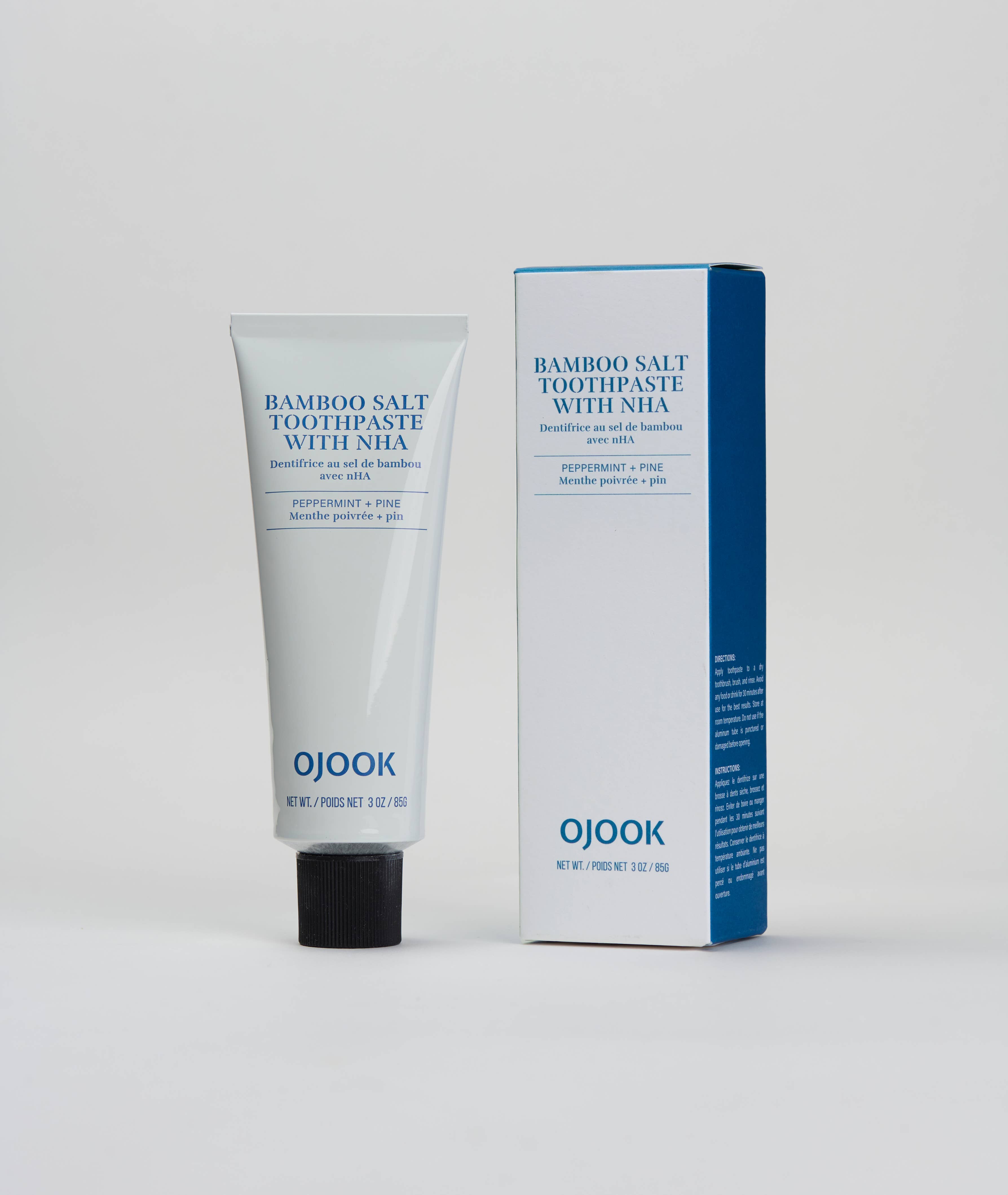 OJOOK - Vente Dentifrices - Dentifrice au nHA et sel de bambou