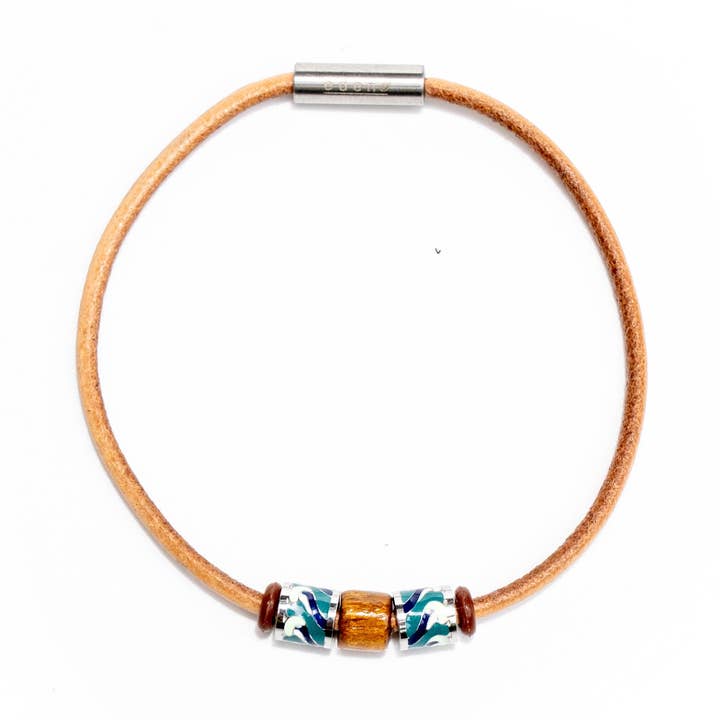 Path of Promise Leather Bracelet for wholesale by Eden Jewelry