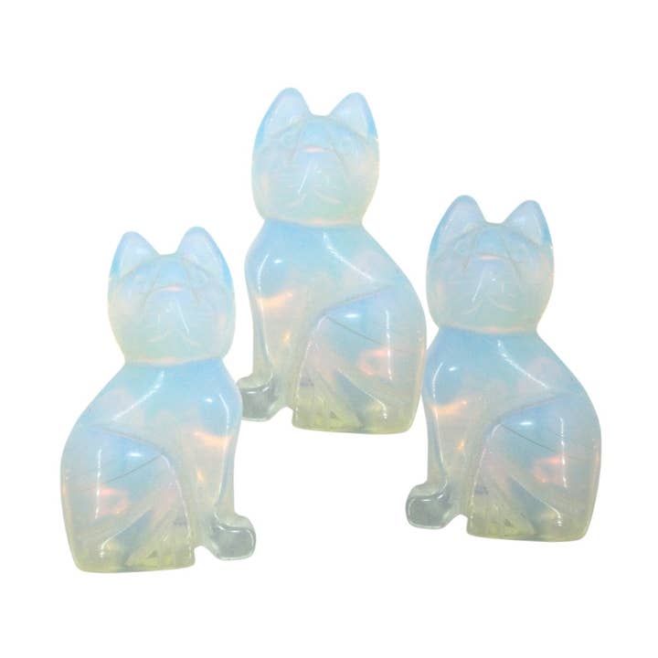 Crystal Cat - Opalite for wholesale by Earths Elements Wholesale