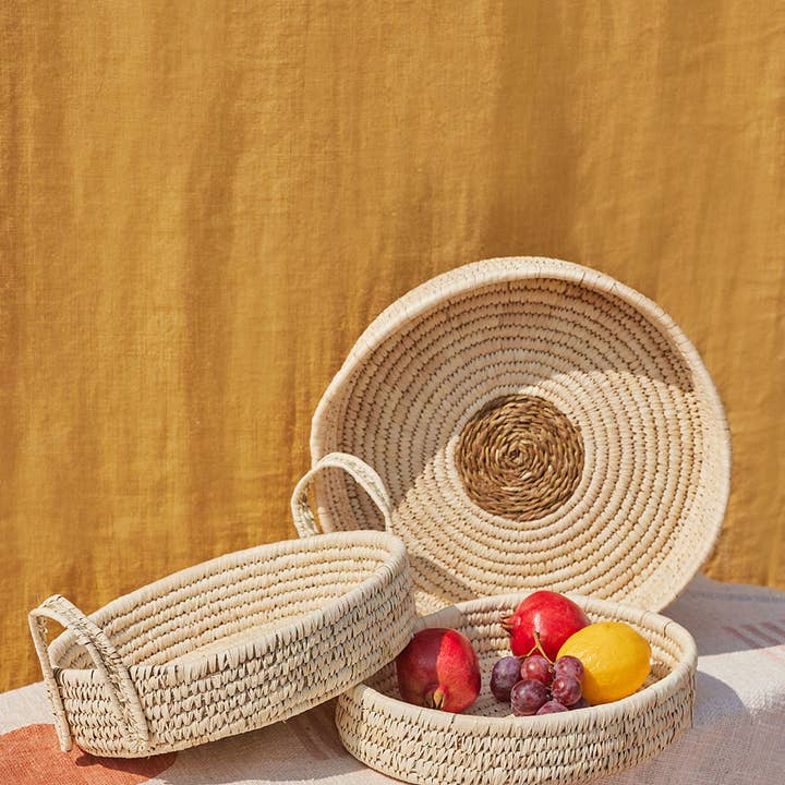 Handwoven Easter Round Decorative Basket, 13" Inches round and other Purchase Wholesale small easter basket. Free Returns & Net 60 Terms on Faire trending on Faire.