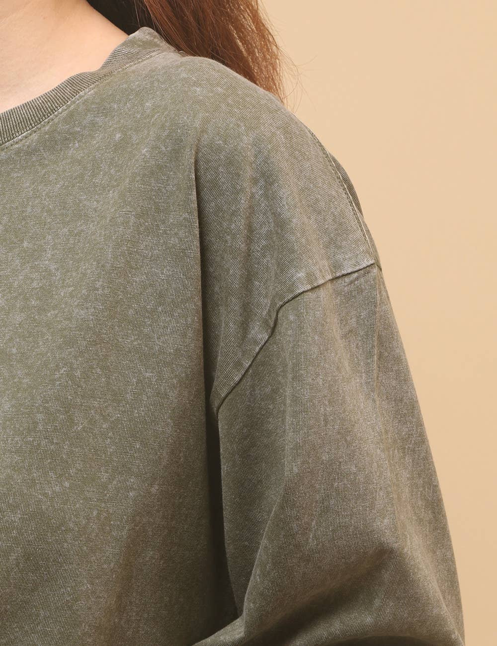 Sweetkama – wholesale Sweatshirt – Women's – Ladies Solid Color Crew Neck Sweatshirt SKT465214