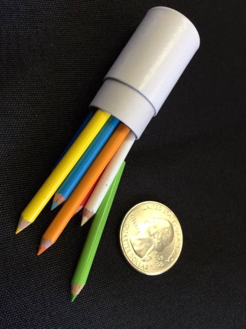 BCmini - Wholesale Colored Pencil - 21602 12 sets of 12 mini pencils in mini paper tube-125