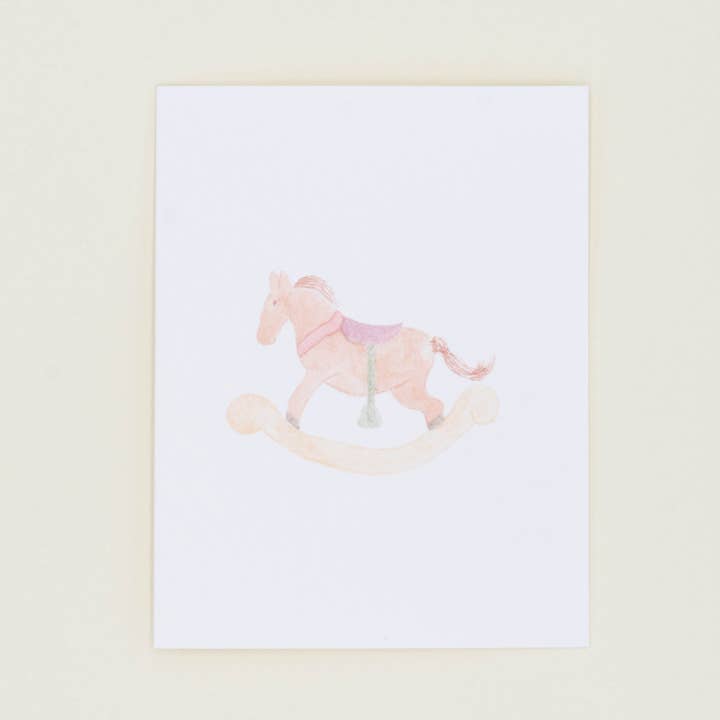 Rocking Horse for wholesale by Tiny Wolf Studio