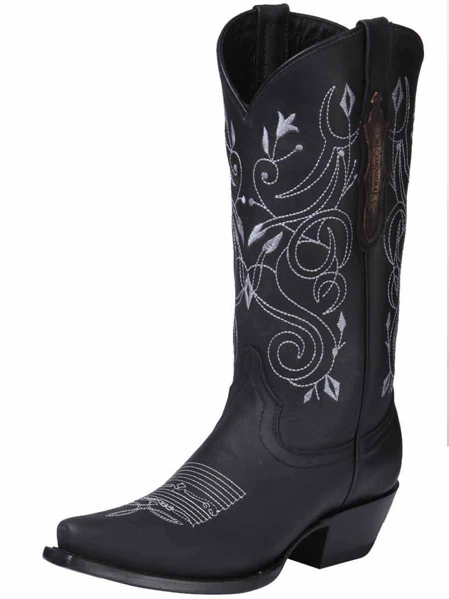 Conejo Western Wear - Wholesale Cowboy Boots - Women's - Women's Limited Edition Western Boot Black Mod. 34514