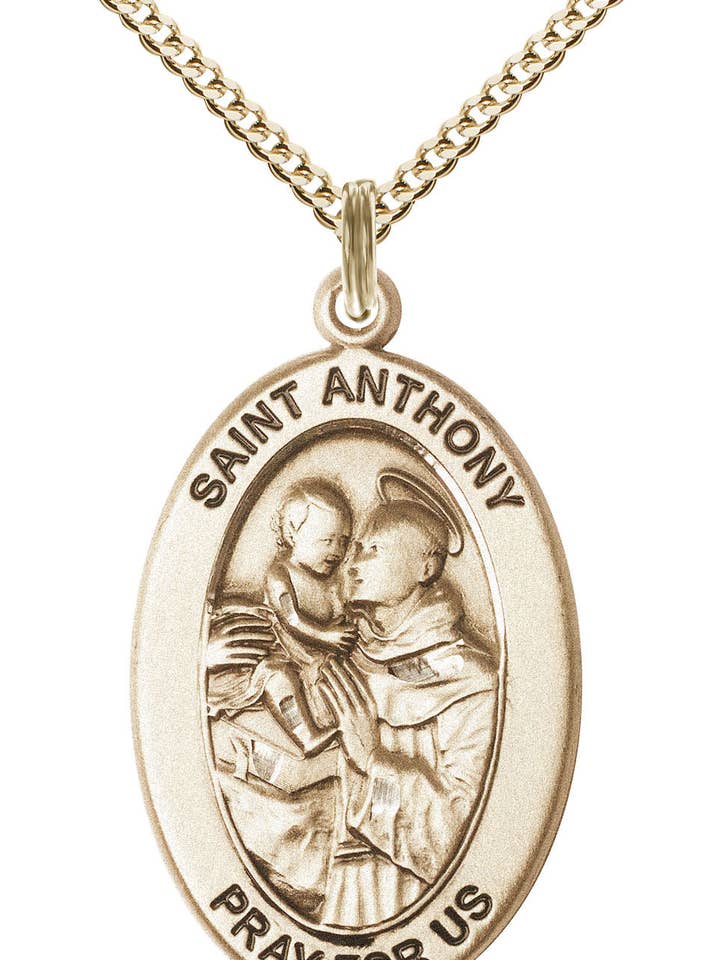 Saint Anthony of Padua Pendant for wholesale by Tony’s Jewelry