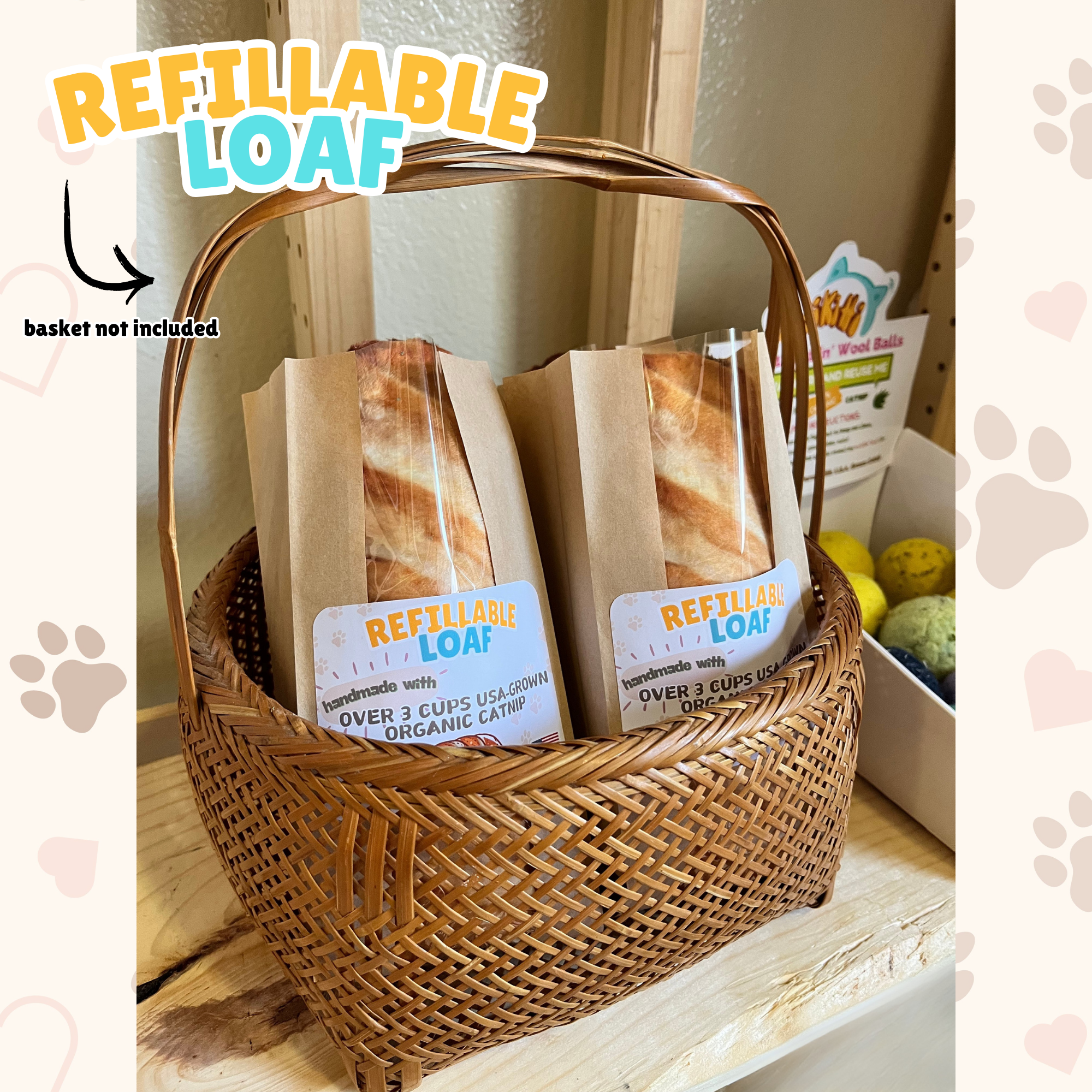 HaiKitti - Wholesale Pet Toy - Cat - REFILLABLE Loaf1