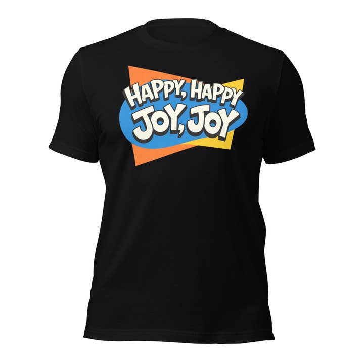 Happy Happy Joy Joy t-shirt for Animation Fans for wholesale by VAWDesigns