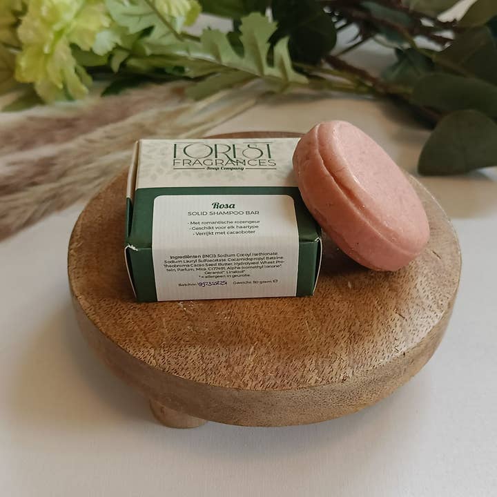 Forest Fragrances - Wholesale Shampoo Puck/Solid Shampoo - Solid Shampoo Bar - Rosa (scent: roses)3