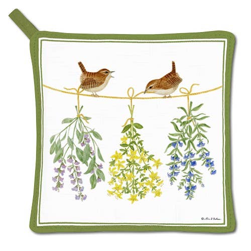 Potholder 21-530 Hanging Herb for wholesale by Alice's Cottage