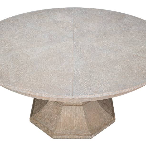 LOOMLAN - Wholesale Side Table - Giselle Jupe Extendable Wooden Dining Table5