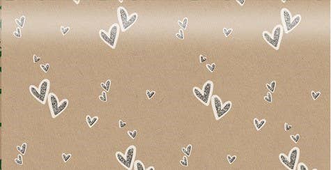 The Unique Paper Company - Wholesale Inpakpapier - Milieuvriendelijk Duurzame Liefde FSC™ Huwelijks inpakpapier0