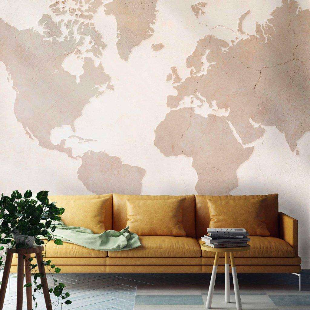 Wallpapers4Beginners - Wholesale Wallpaper - Carta da parati leggera Planisphere0