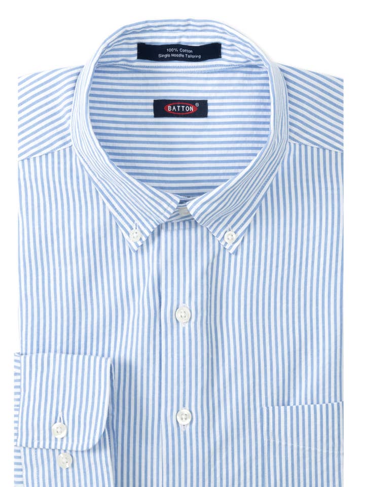 Ridge Cotton Seersucker Shirt for wholesale by Batton