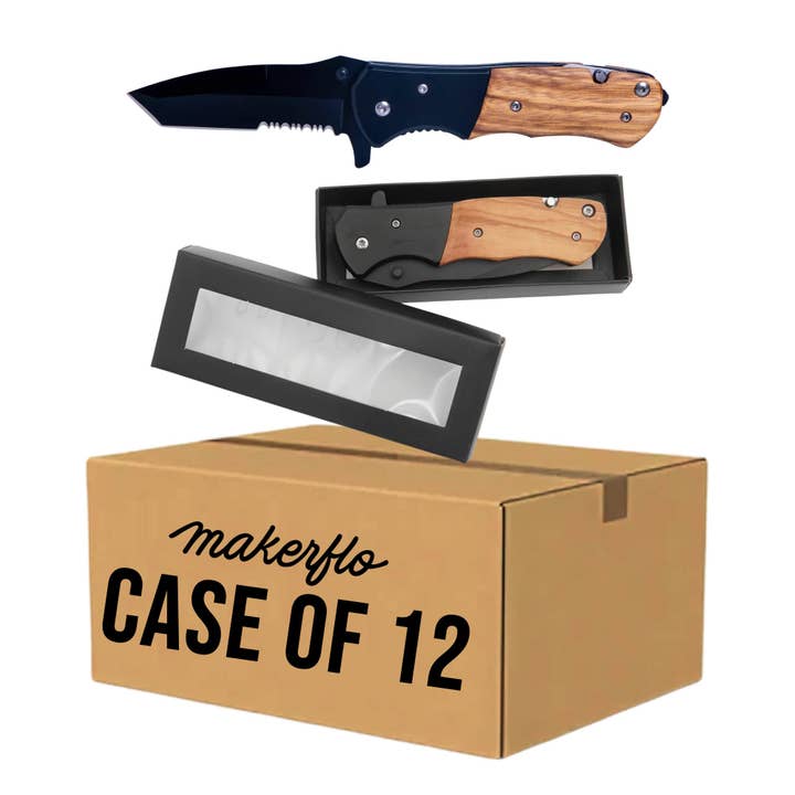 Destockage de Couteaux de Poche - Fin de Série - Lot de 12 pour la vente par MakerFlo