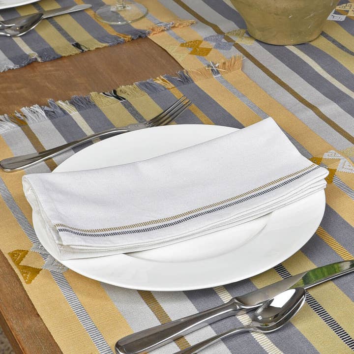 Mayamam Weavers - Wholesale Dinner & Cloth Napkin - Hand Woven Celebration Table Napkins