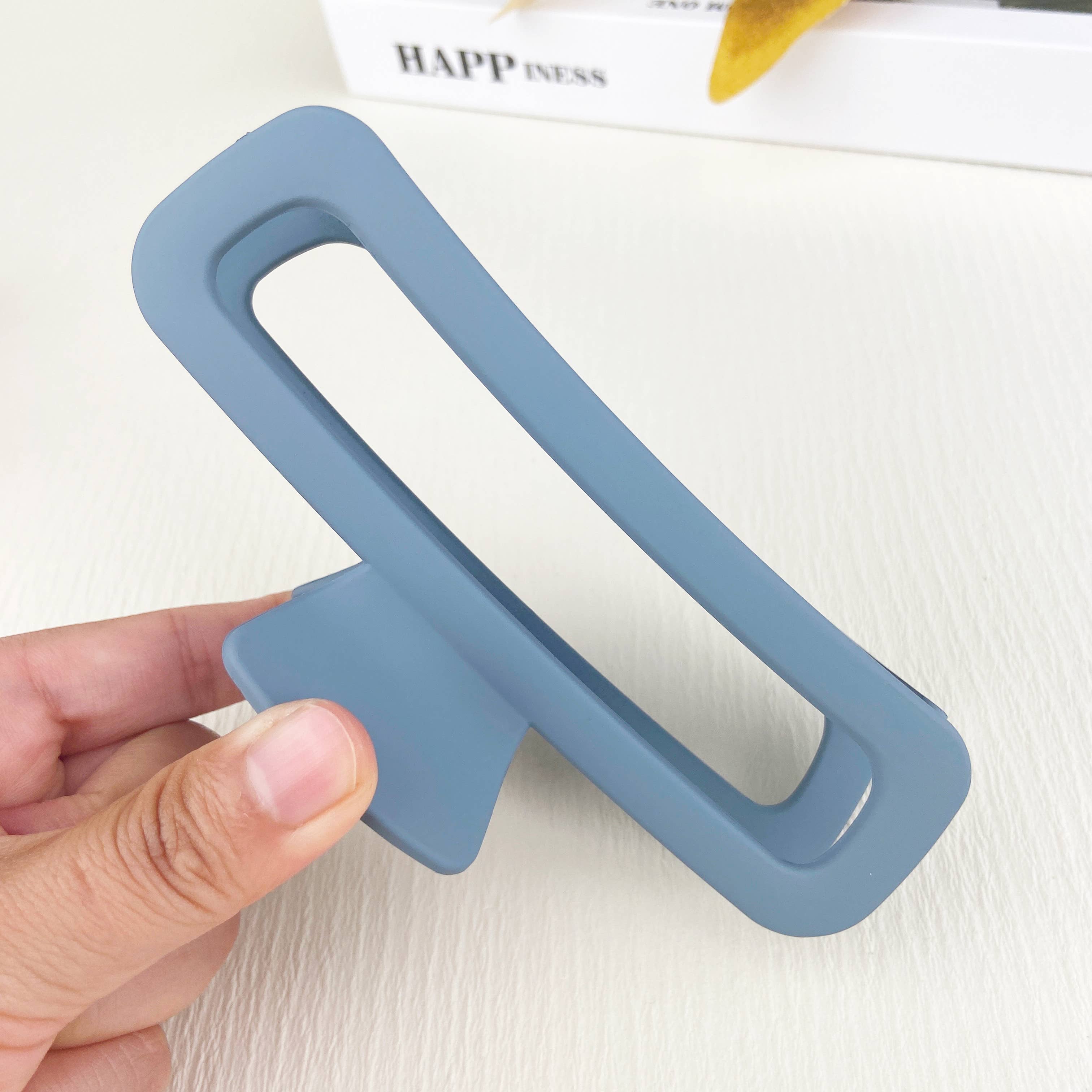 mildstyles – Engroshandel Hårspænde - Dame – Frostet rektangulært hårspænde8