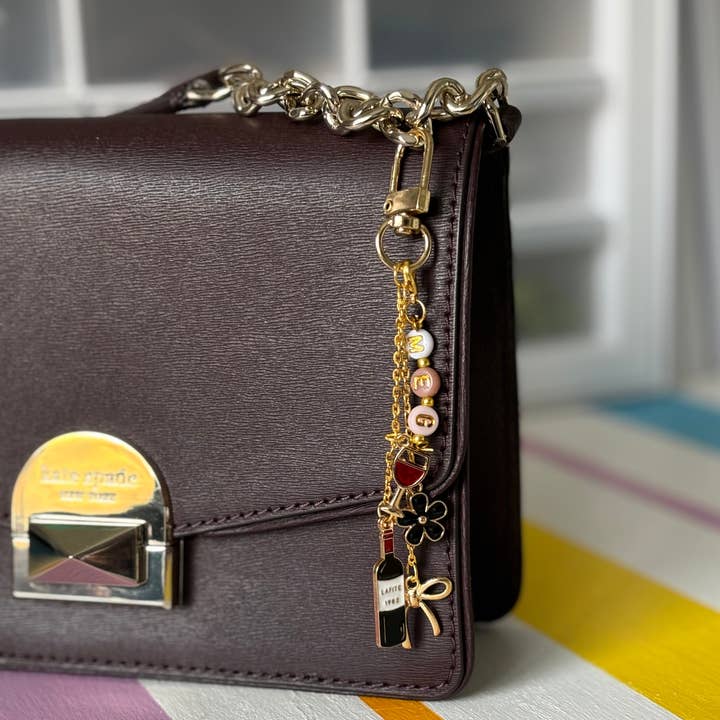 Cheers Purse Charm/Keychain for wholesale by Megan Ceron Designs