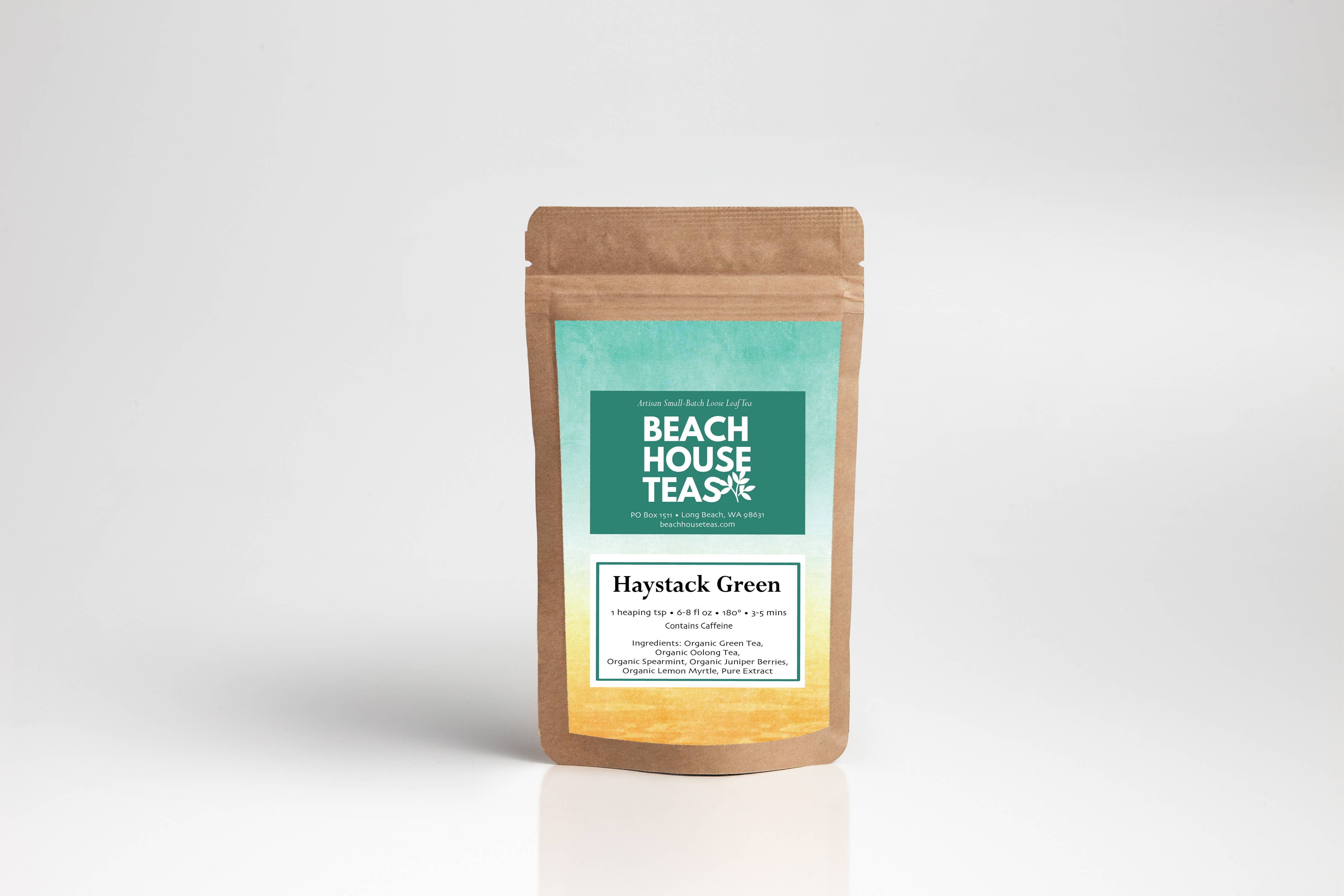 Beach House Teas – Großhandel Loser Tee – Haystack Green Artisan Tee mit losen Blättern0