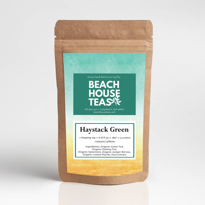 Beach House Teas – wholesale Loose tea – Haystack Green Artisan Loose Leaf Tea0