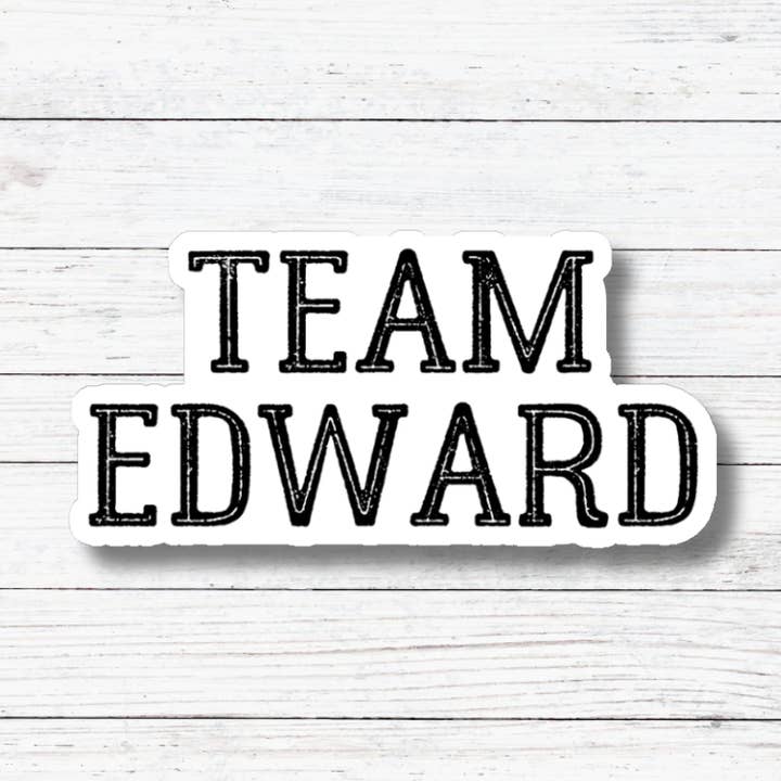Oily Graphic Creations - Wholesale Sticker - Team Edward- Twilight 2 Sticker/Magnet0