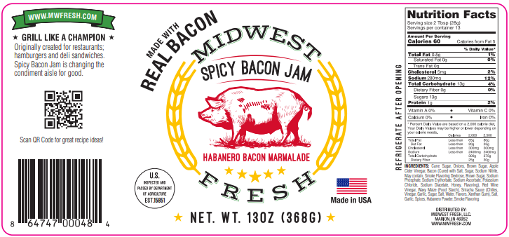 Midwest Fresh - Wholesale Jam/Jelly - Spicy Bacon Jam8