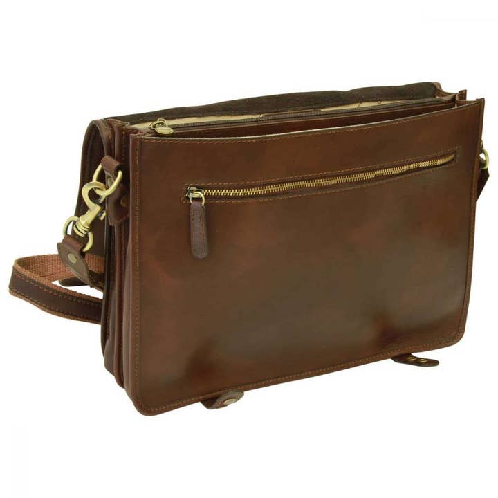Old Angler Firenze - Wholesale Briefcase - Unisex - Calfskin Nappa Leather Briefcase18