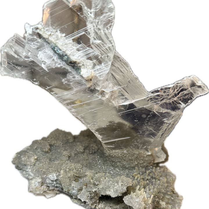 Amethyst Gypsum Sculpture | High Quality for wholesale by Celestial Avenue