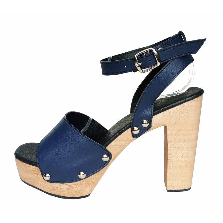 OMES – wholesale Platform heels – Women’s – S9P2SQ: Sexy High Heels Shoes Squared on Wooden Sole