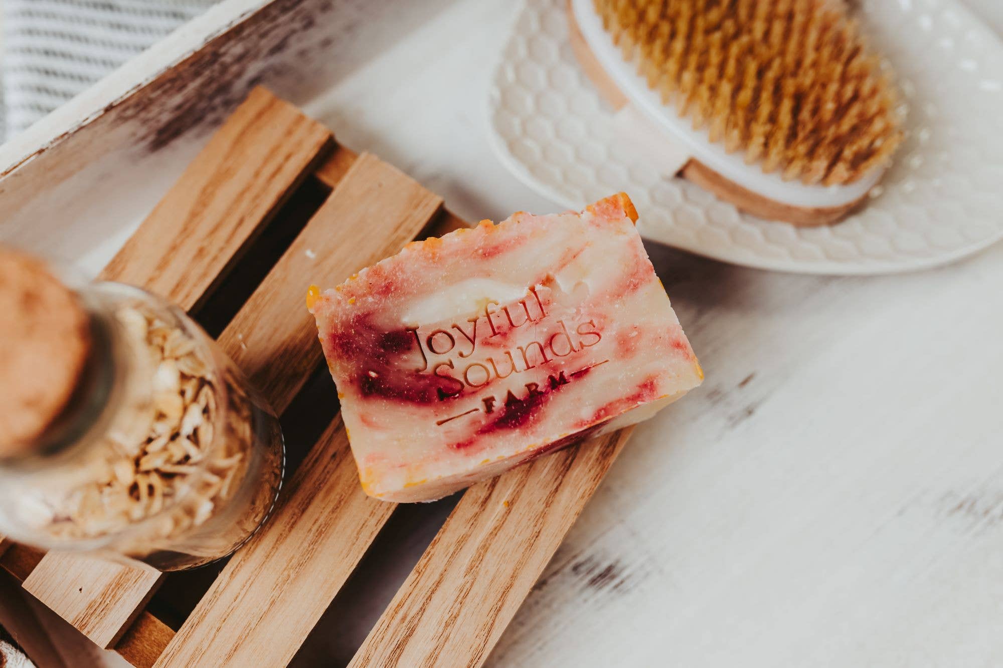 Joyful Sounds Farm - Wholesale Bar Soap - Winter Collection - Peppermint Goat's Milk Bar Soap4