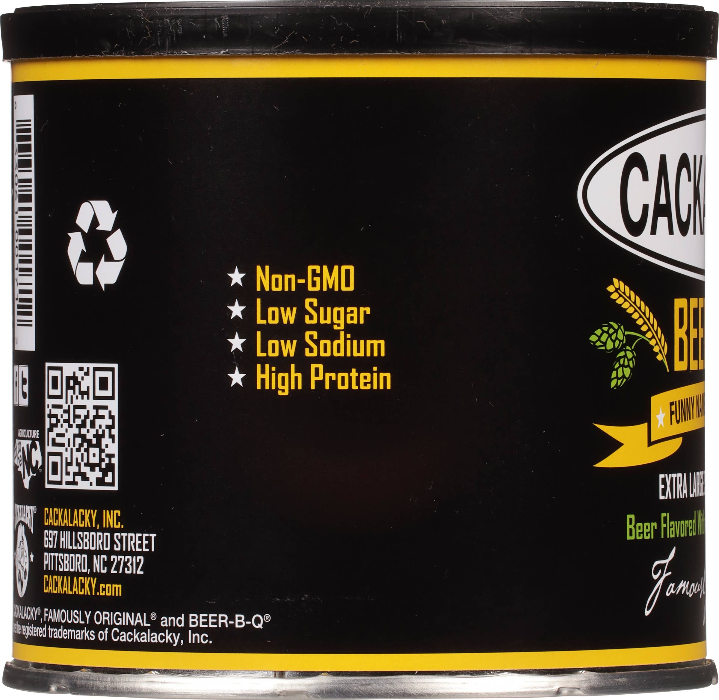 Cackalacky® - Wholesale Nuts - Cackalacky® Beer-B-Q® Seasoned Peanuts (12 oz)2