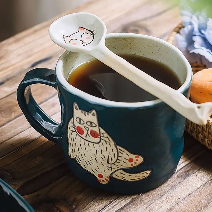 Tazze Artigianali Adorabili con Gatti per la vendita all'ingrosso da parte di MinoCraft