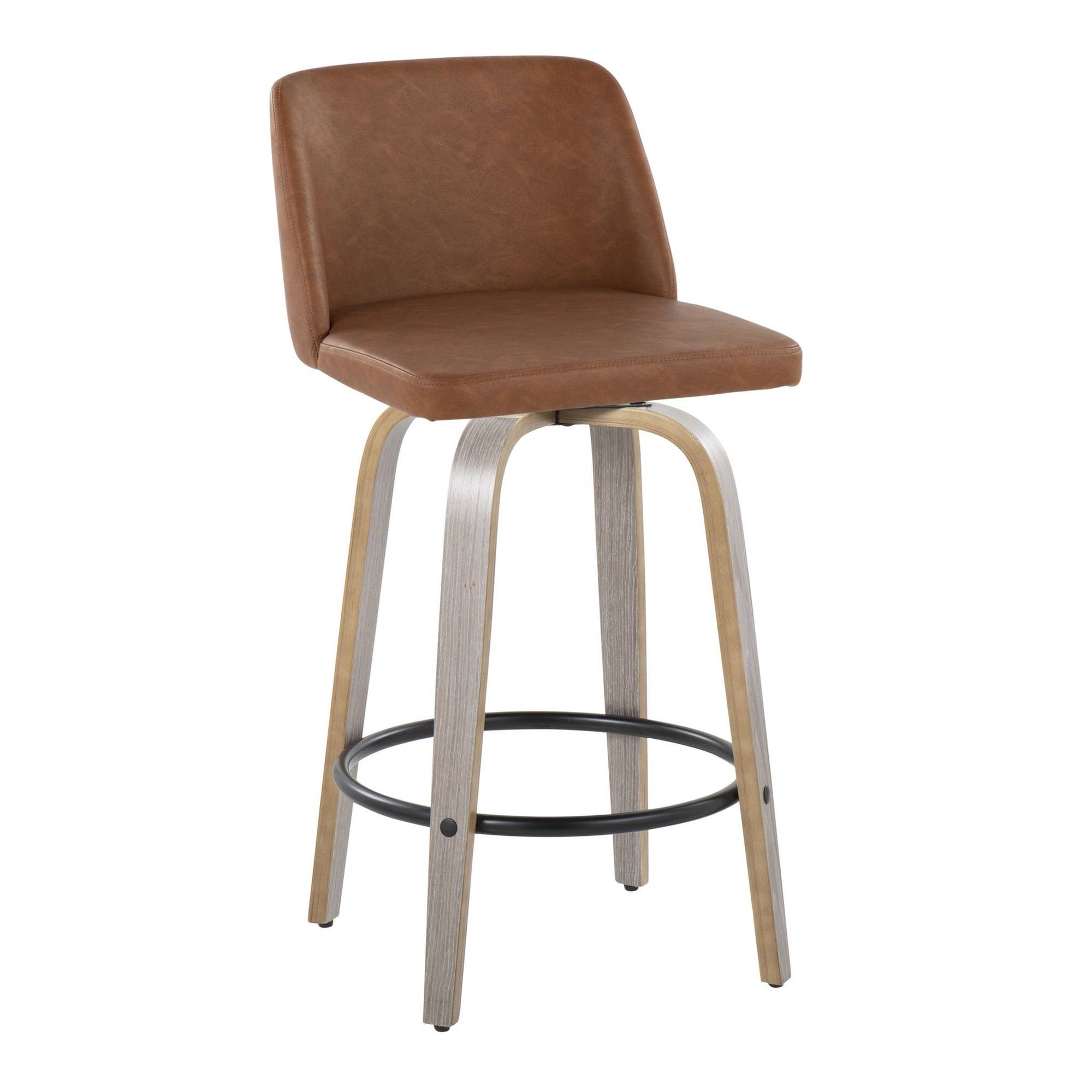 LumiSource and Grandview Gallery - Wholesale Stool - Toriano 26" Fixed Height Counter Stool Q - Set of 251