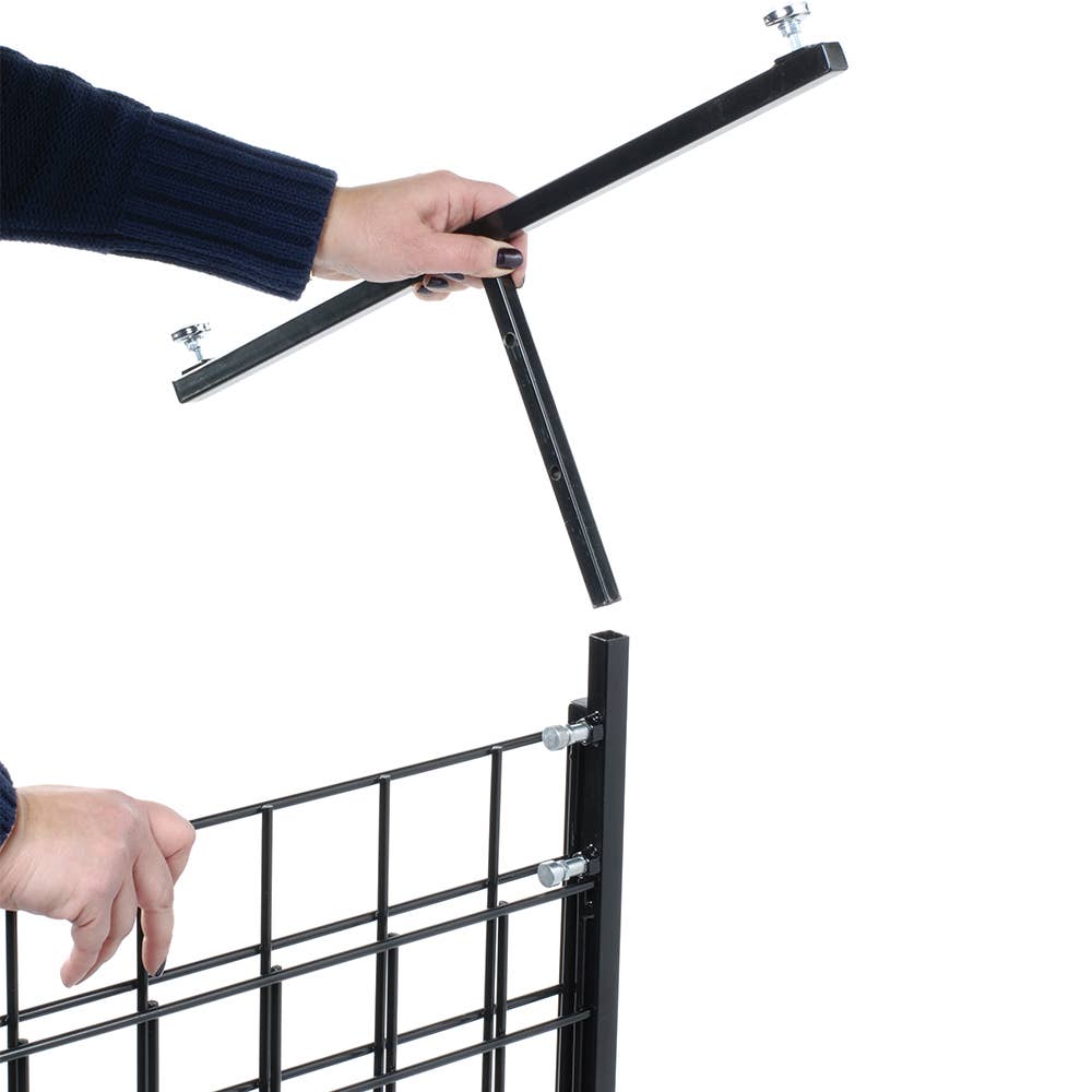 Specialty Store Services - Wholesale Retailer Display Stand/Case - Folding Grid N Go Plus2