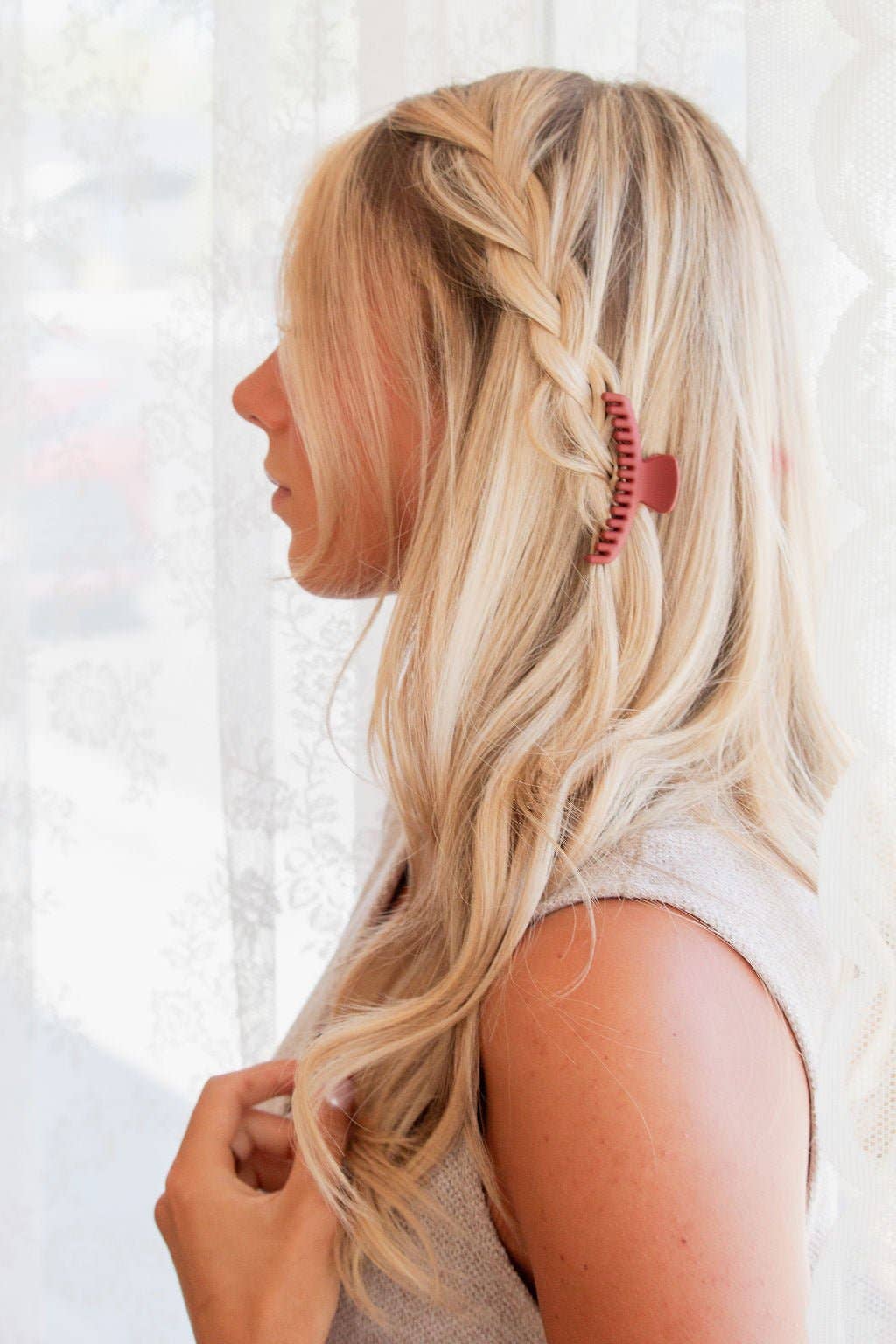 Shop Andi - Vente Pince à cheveux – femme - Pince à griffes French Twist pour cheveux fins11