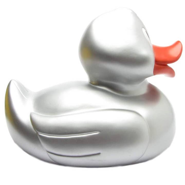 Duckshop – wholesale Bath toy – Baby – XXL Eva silver bath mat - rubber duck1