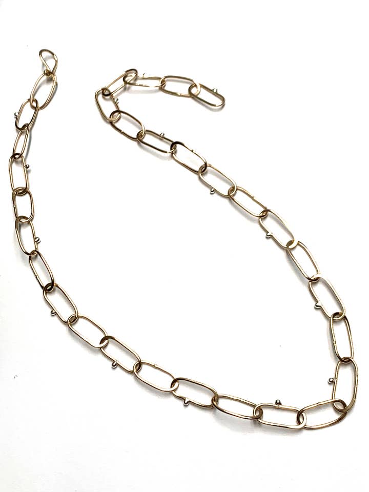 Chain Link Necklace for wholesale by YedOmi Jewelry
