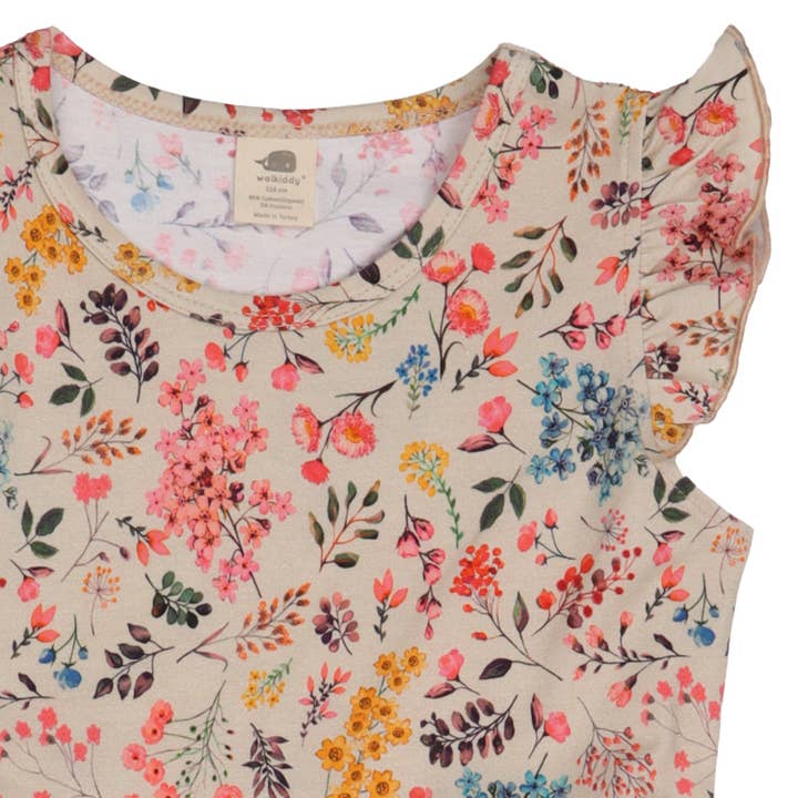 walkiddy - Wholesale Dress - Kids - Mini Flowers-Dress
