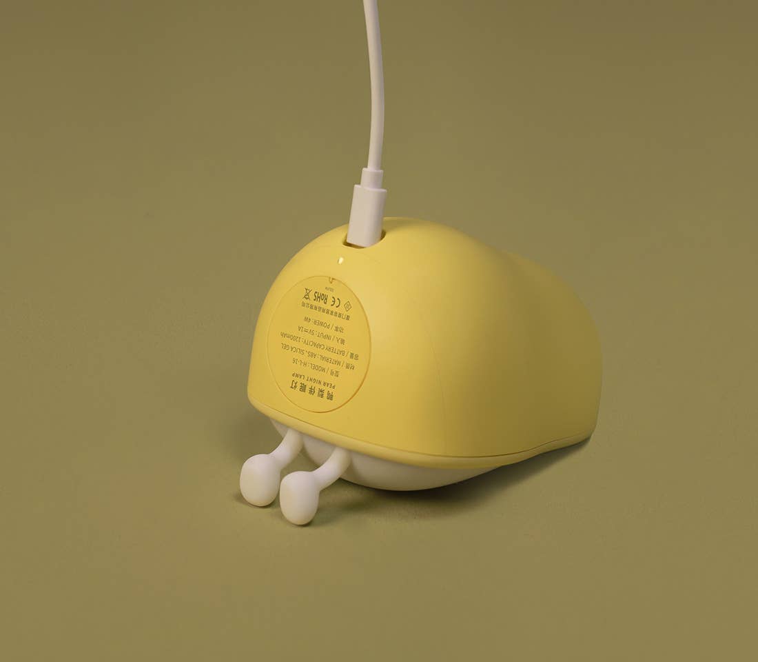 Soft green Pear Night Lamp MUID for wholesale on Faire13