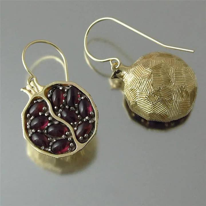 Pomegranate Dream Earrings for wholesale by Anet’s Collection