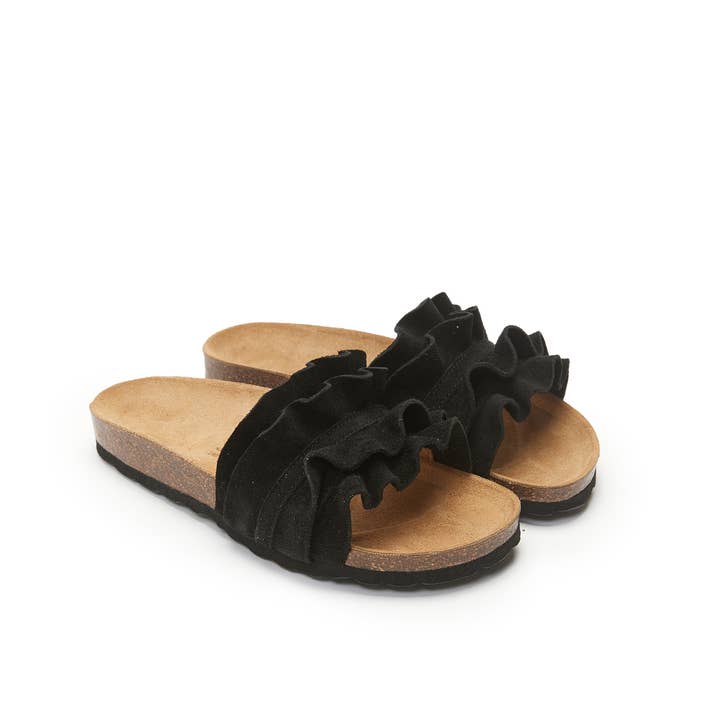 Mandél – wholesale Sandals – Women's – Ciabatta SOFIA black - Art.MD1209
