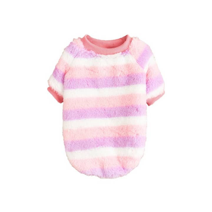 Cheerhunting - Wholesale Pet Sweater - Dog - Ozzie - Colorful Striped Spring Pet Clothes
