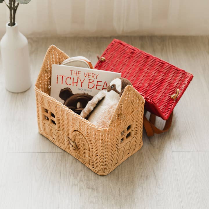 MOMIJI - Wholesale Backpack - Kids - Handcrafted - Lydia House Bag - Rattan Wicker2