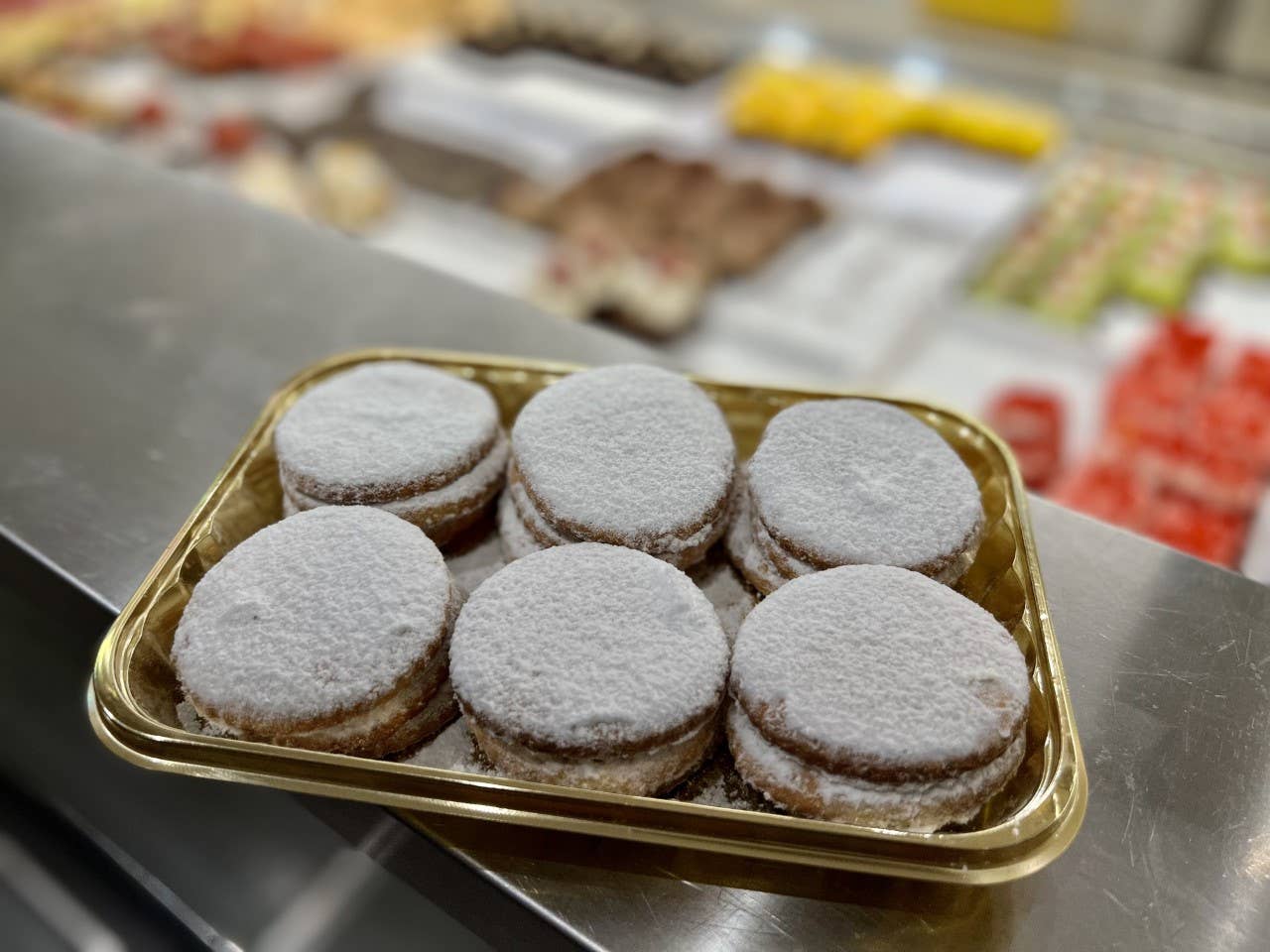 Pasticceria Mokador f.lli Sclafani – Großhandel Cookie – Algerische Kekse aus Mürbeteig mit Puderzucker2