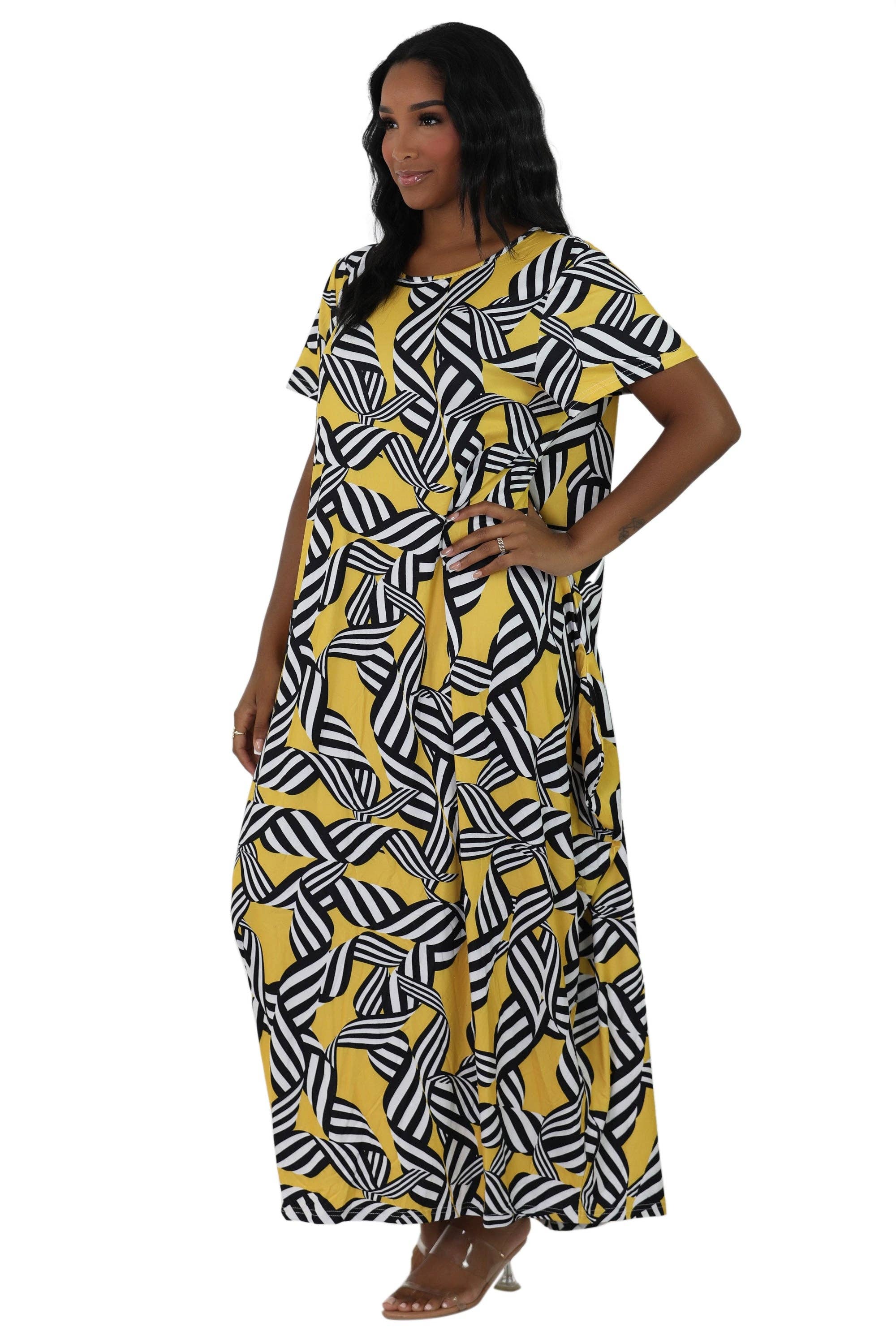 Advance Apparels – Großhandel Kleid – Damen – Langer Kaftan/Kleid 2222/D2100417