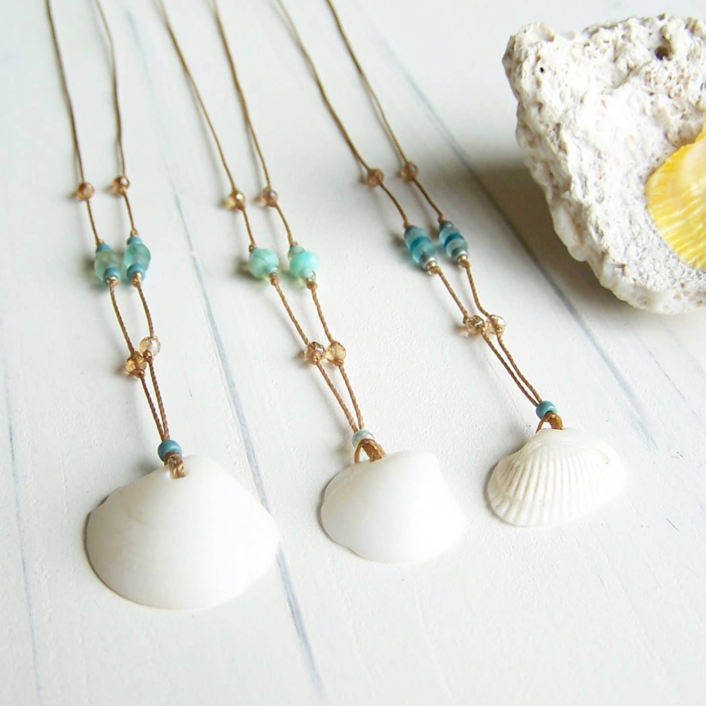 Jo Bird Jewelry - Wholesale Pendant/Charm Necklace - Sanibel Shell Necklace3