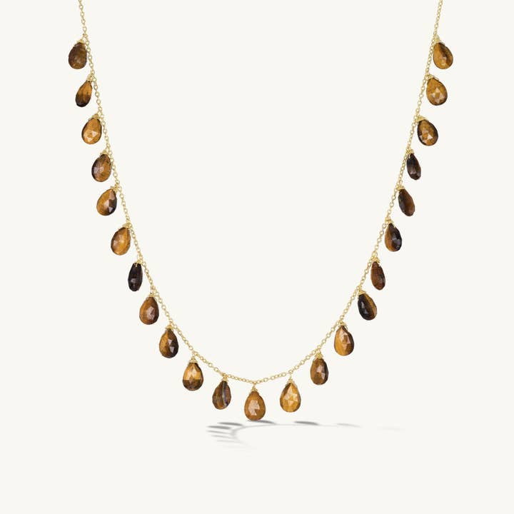 Vienna in Tiger Eye 14k for wholesale by ALÉIR