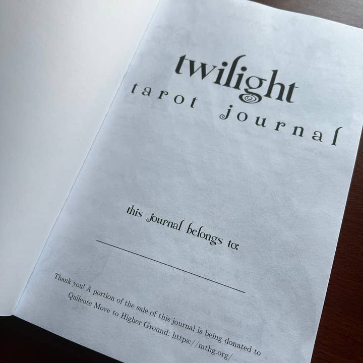 Leah Jones Marcus - Wholesale Journal/Diary - Twilight Saga Tarot Journals5