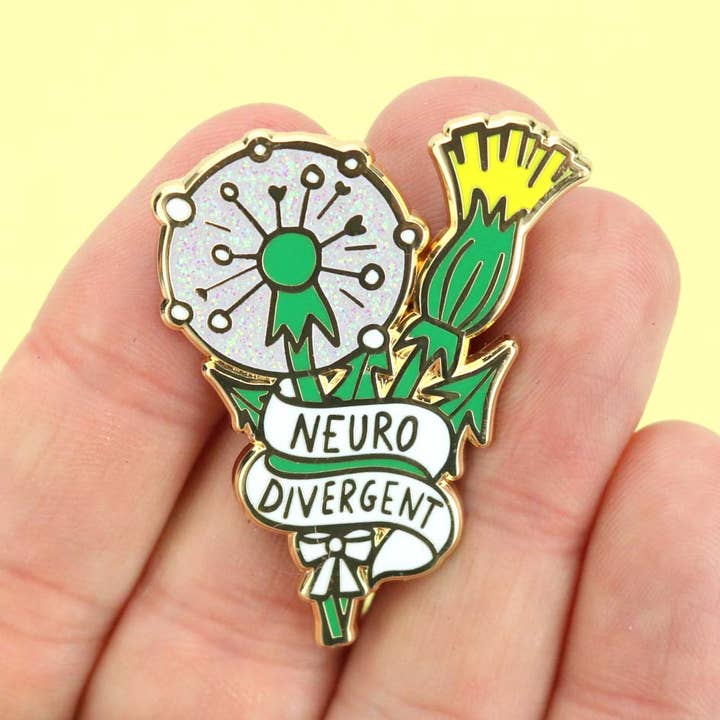 Jubly-Umph - Wholesale Lapel pin/button - Neuro-divergent Lapel Pin5