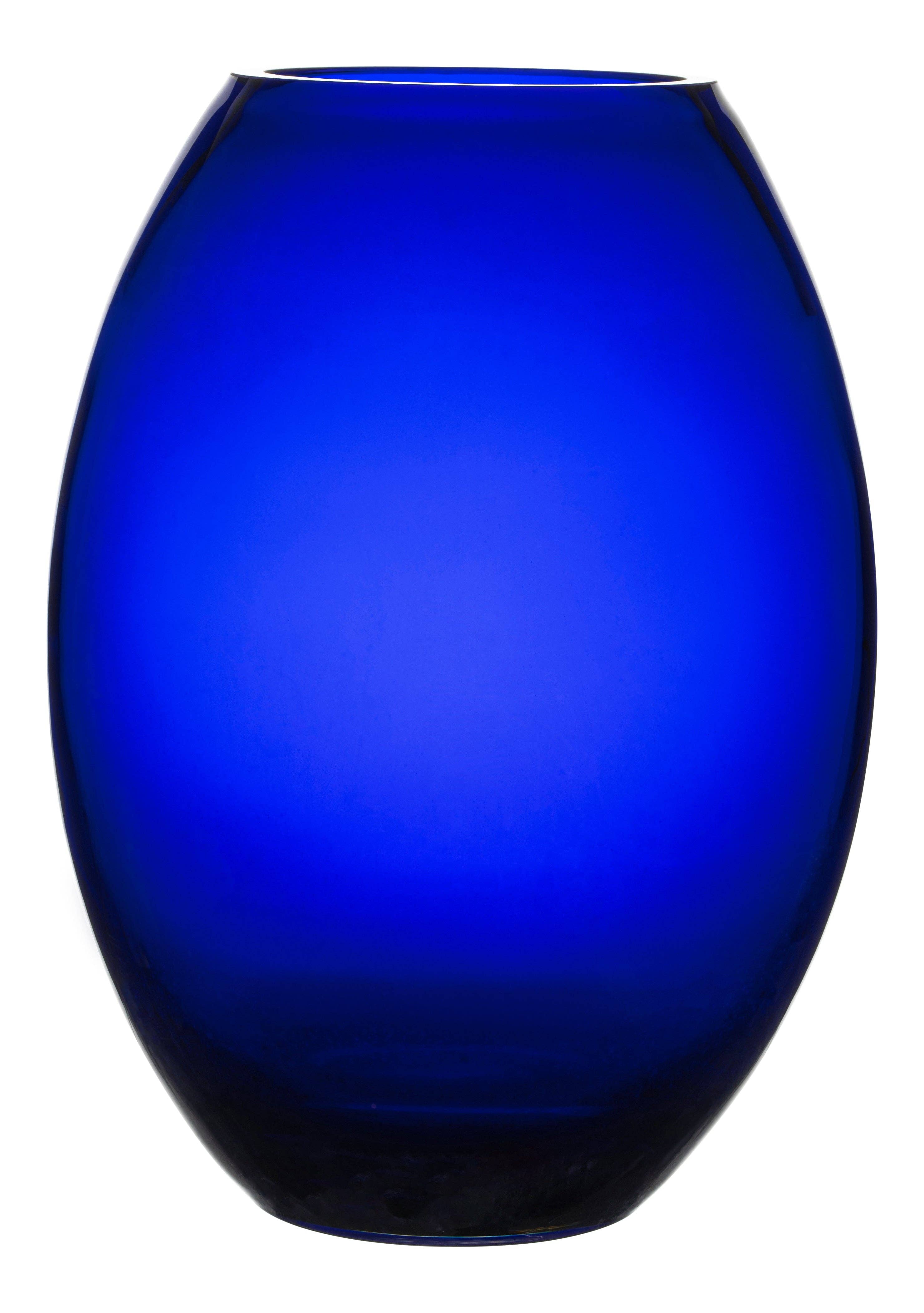 Barski - Wholesale Vase - Cobalt Barrel Vase, 12"H0