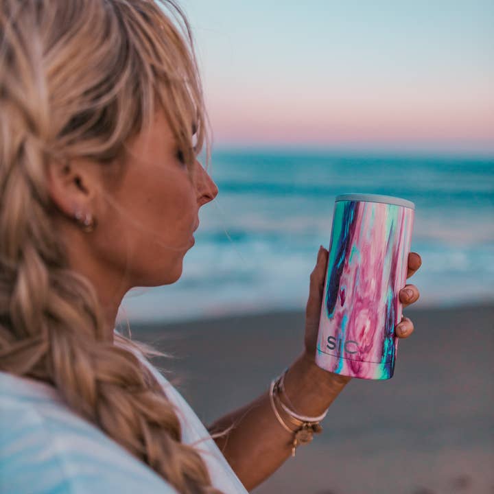 SIC Cups - Wholesale Drink Huggers & Koozies - SIC Slim Can Cooler | Cotton Candy5